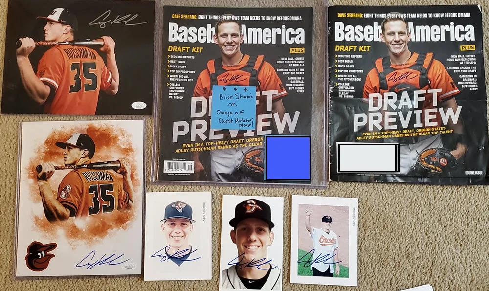 [Sportsgraphing.com] 2019 #1 Pick Adley Rutschman Private Signing