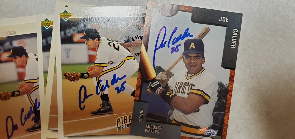 [Sportsgraphing.com] 1992 Upper Deck Minor League Toughie Joe Calder 50/50