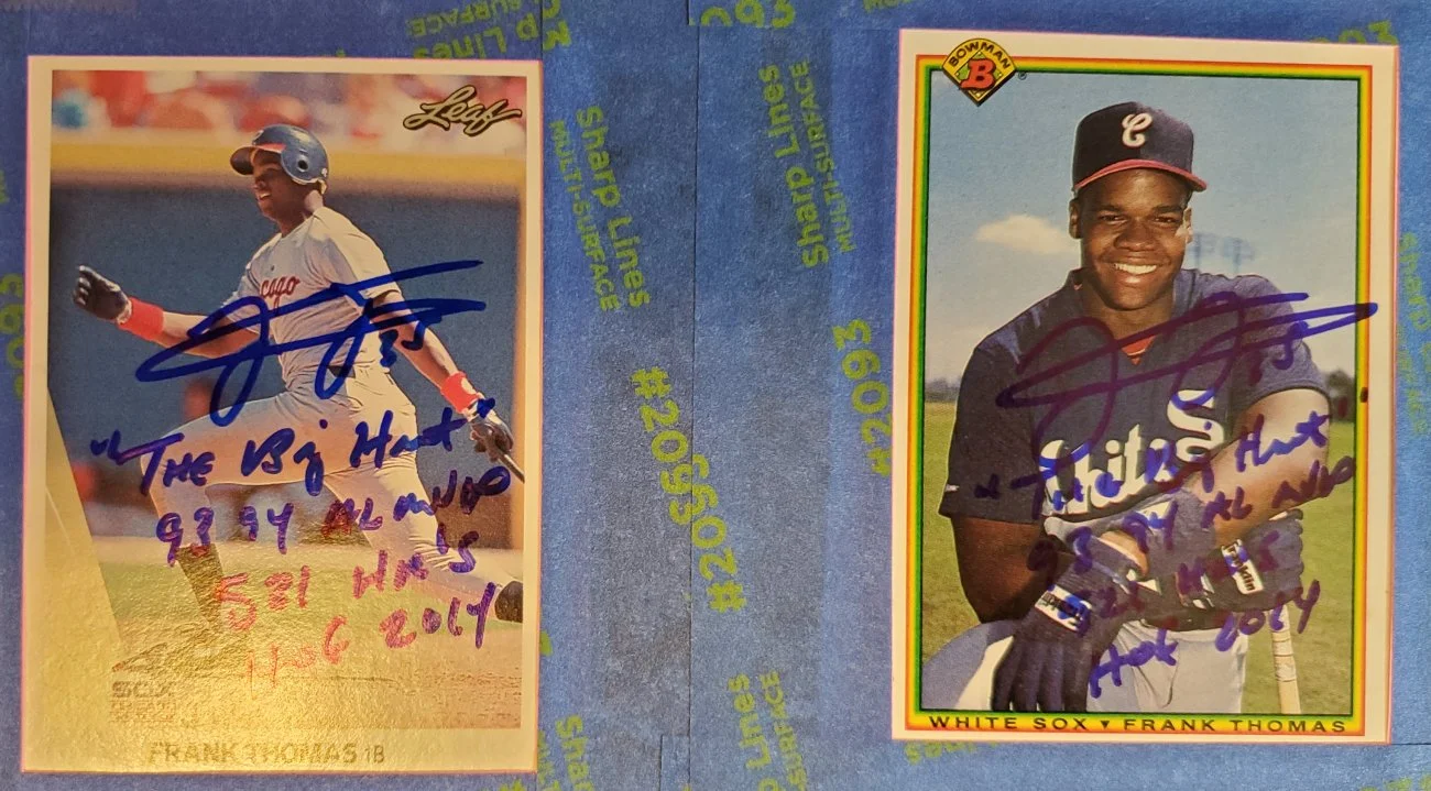 [Sportsgraphing.com] Frank "Big Hurt" Thomas Private Signing