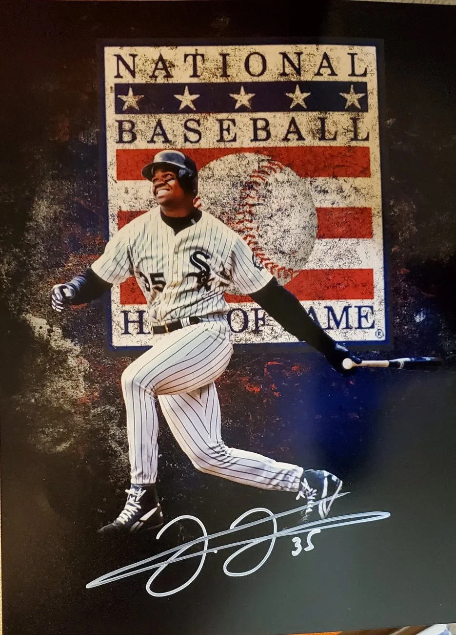 [Sportsgraphing.com] Frank "Big Hurt" Thomas Private Signing