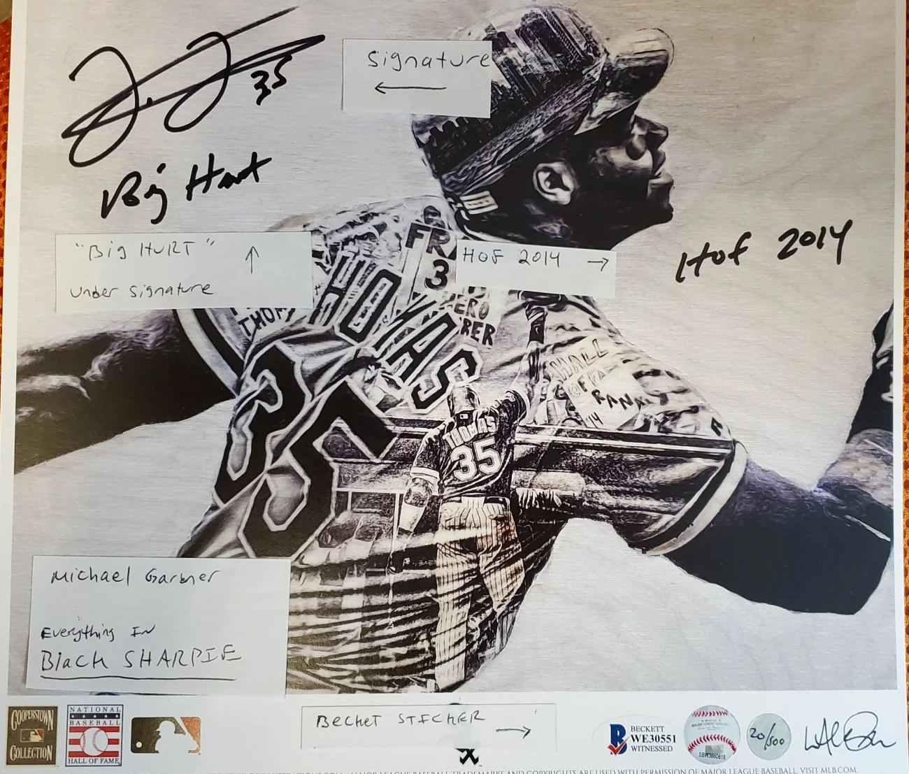 [Sportsgraphing.com] Frank "Big Hurt" Thomas Private Signing