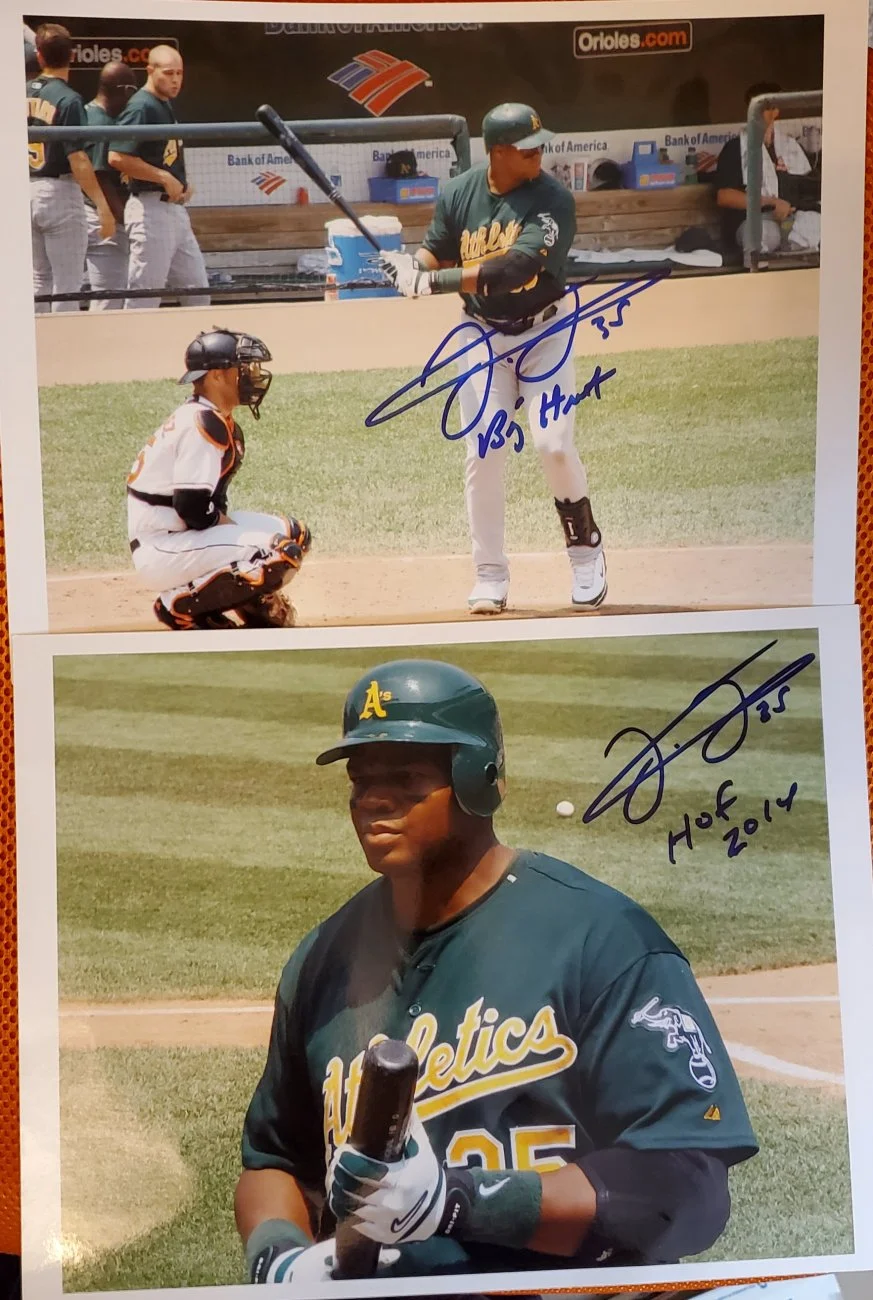 [Sportsgraphing.com] Frank "Big Hurt" Thomas Private Signing