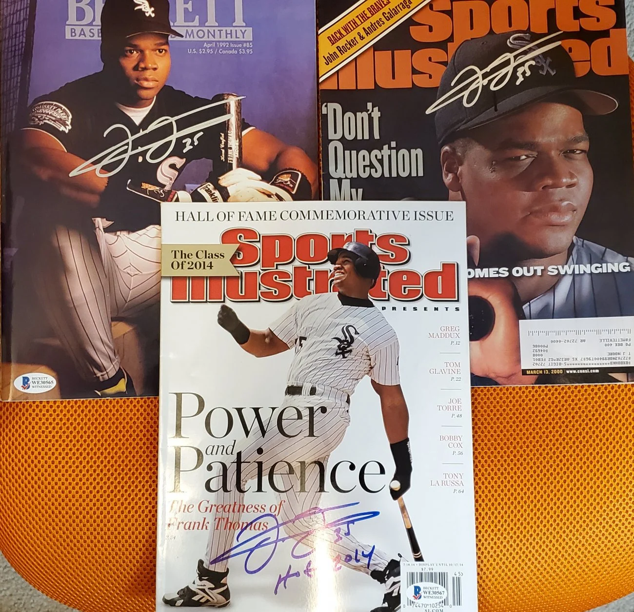 [Sportsgraphing.com] Frank "Big Hurt" Thomas Private Signing