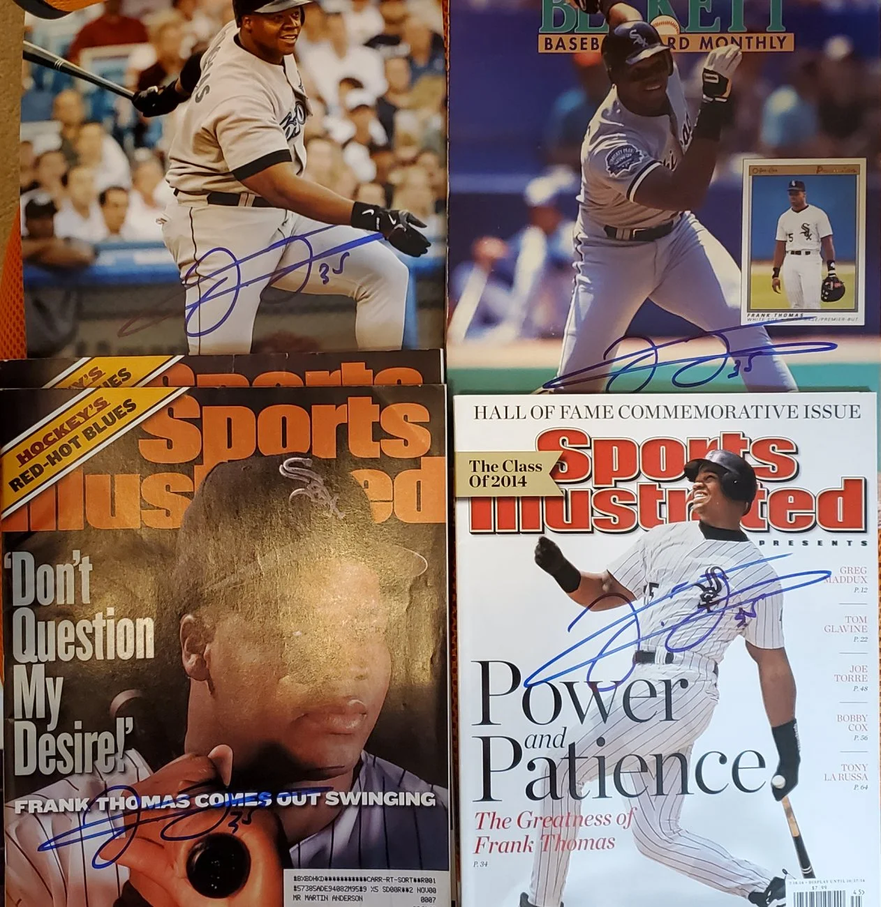 [Sportsgraphing.com] Frank "Big Hurt" Thomas Private Signing