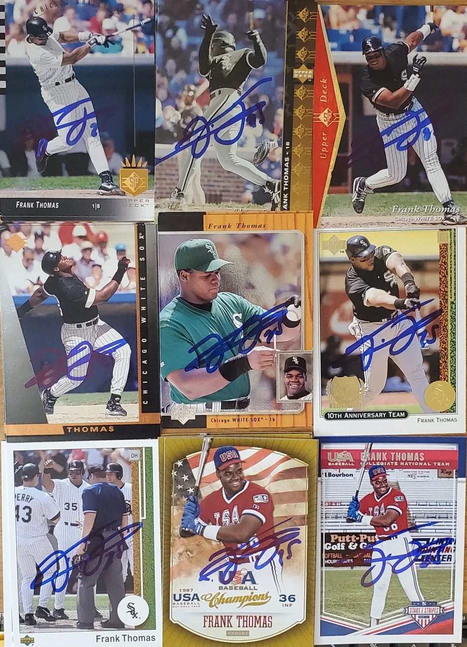 [Sportsgraphing.com] Frank "Big Hurt" Thomas Private Signing