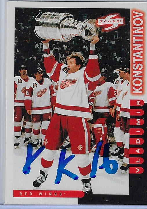 Here's Your Chance to Meet Red Wings Icon Vladimir Konstantinov And Get His  Autograph