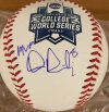 [Sportsgraphing.com] Dylan Dreiling 2024 College World Series MVP Private Signing Late August 2024