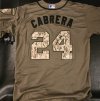 Miguel Cabrera Autographed Green Salute to Service Detroit Tigers Jersey JSA COA v2.jpg