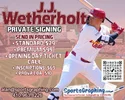 [Sportsgraphing.com] JJ WETHERHOLT Cardinals NL ROY Frontrunner Private Signing June 30th