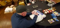 [Sportsgraphing.com] Lenny Dykstra 1986 Mets World Series Champ and Philadelphia Philly 3X All-Star Private Signing 3/25/21